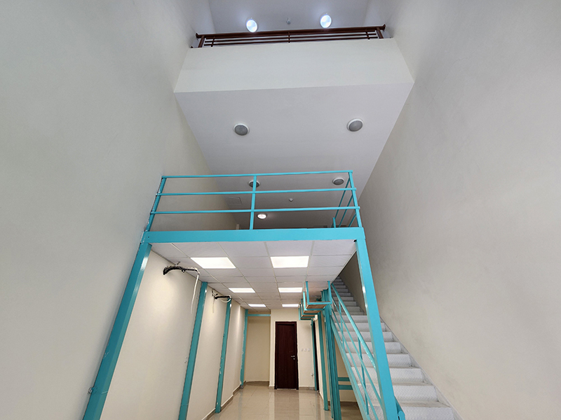 Commercial shop interior